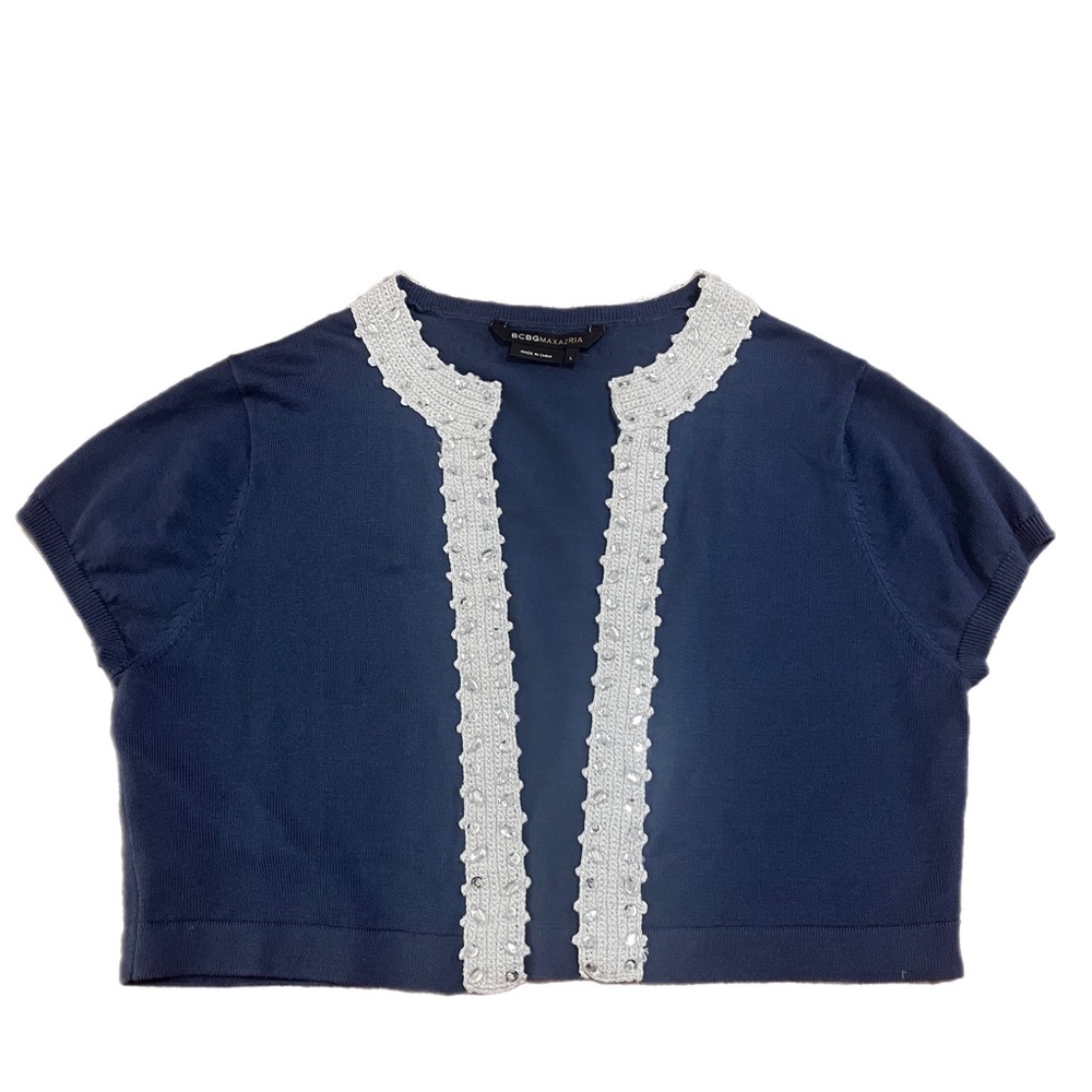 BCBG CROPPED SWEATER